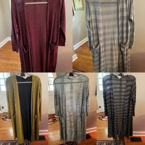 LuLaRoe Sweaters - Lularoe Bundle of Cardigans M